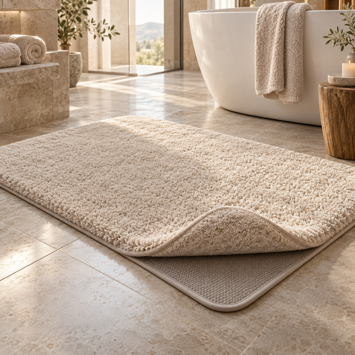 Weavlixa™ Replaceable-Top Spa Bath Mat