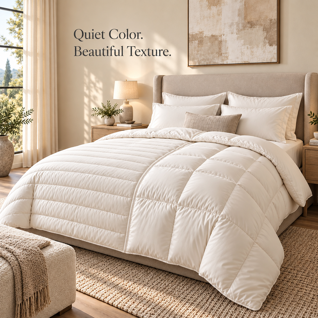 Weavlixa ™ Dual-Zone Temperature-Regulating Comforter